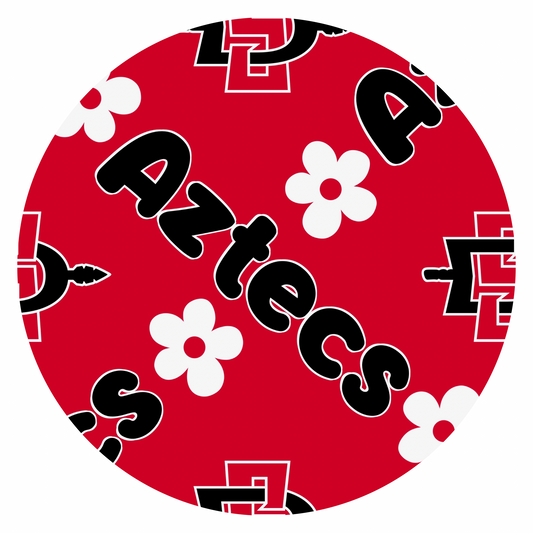 SDSU Aztecs Floral Pocket Tee