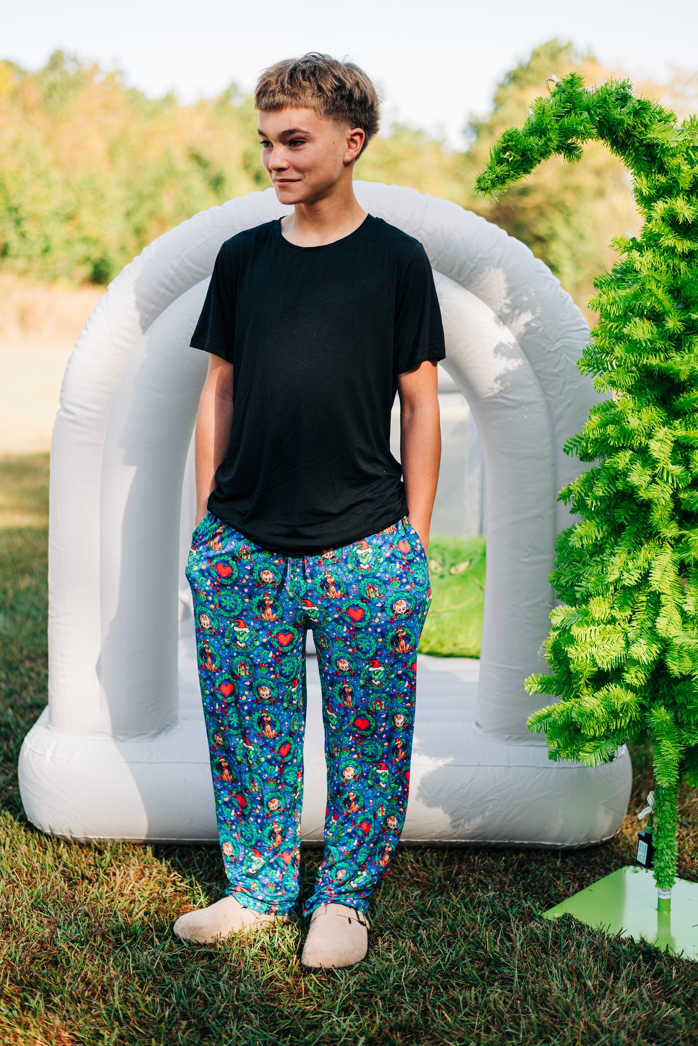 Merry Mischief Adult Straight Leg Pants