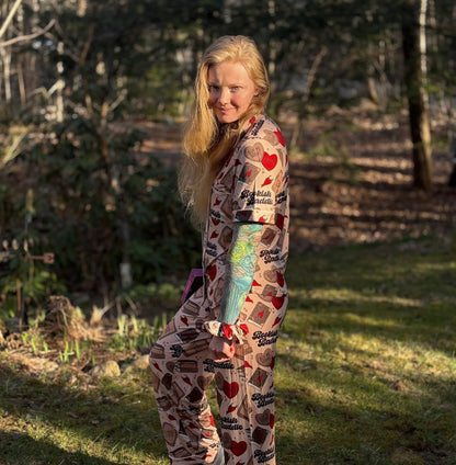 Bookish Baddie Adult Button Down and Pants Set