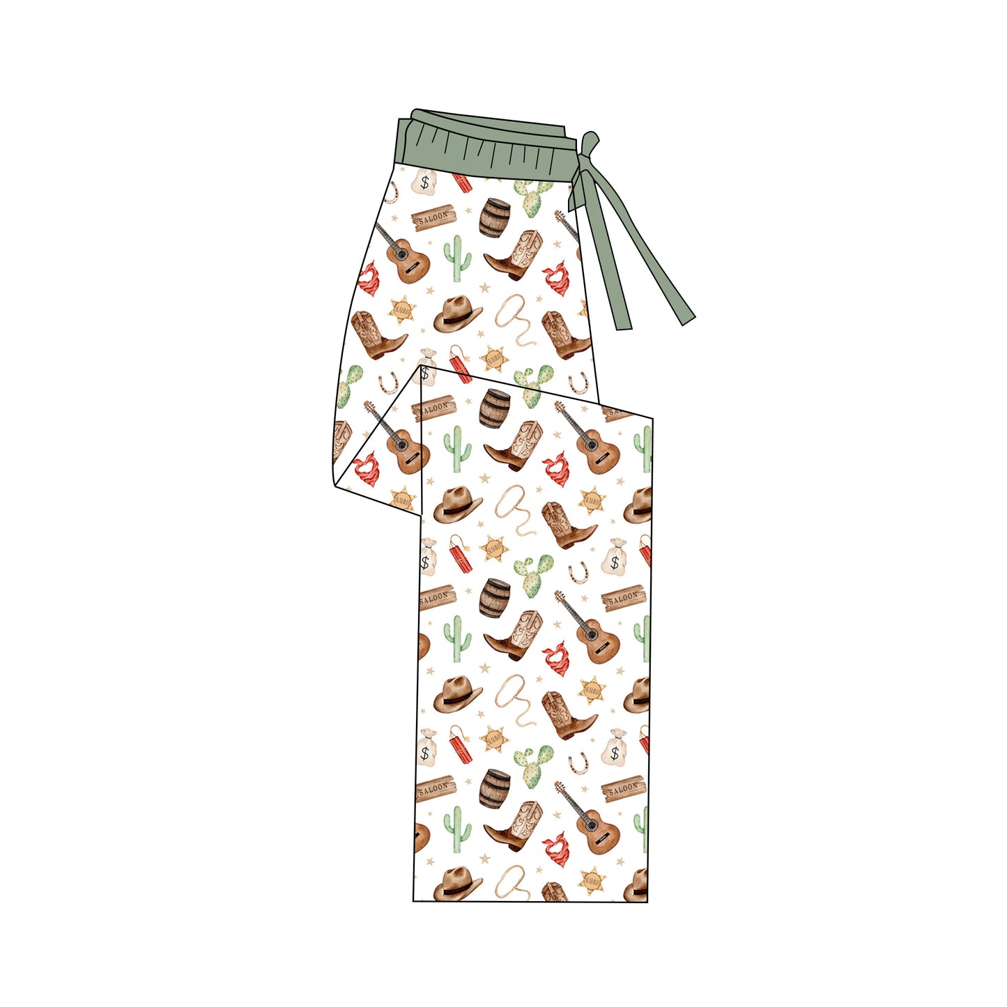 Southern Saddle Adult Straight Leg Pants
