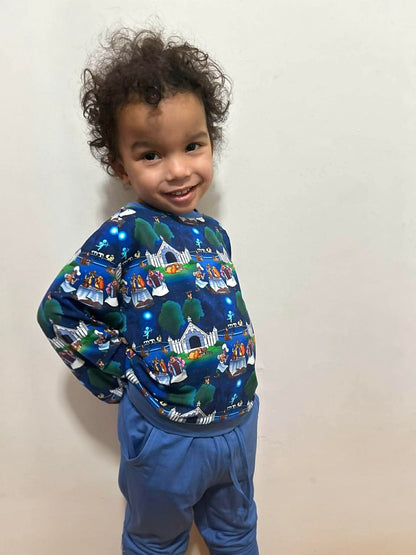 So This Is Love Crewneck and Joggers Daywear Set