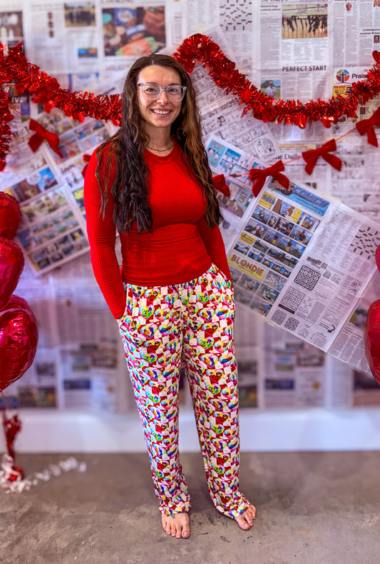 Checkmate Cuties Adult Straight Leg Pants