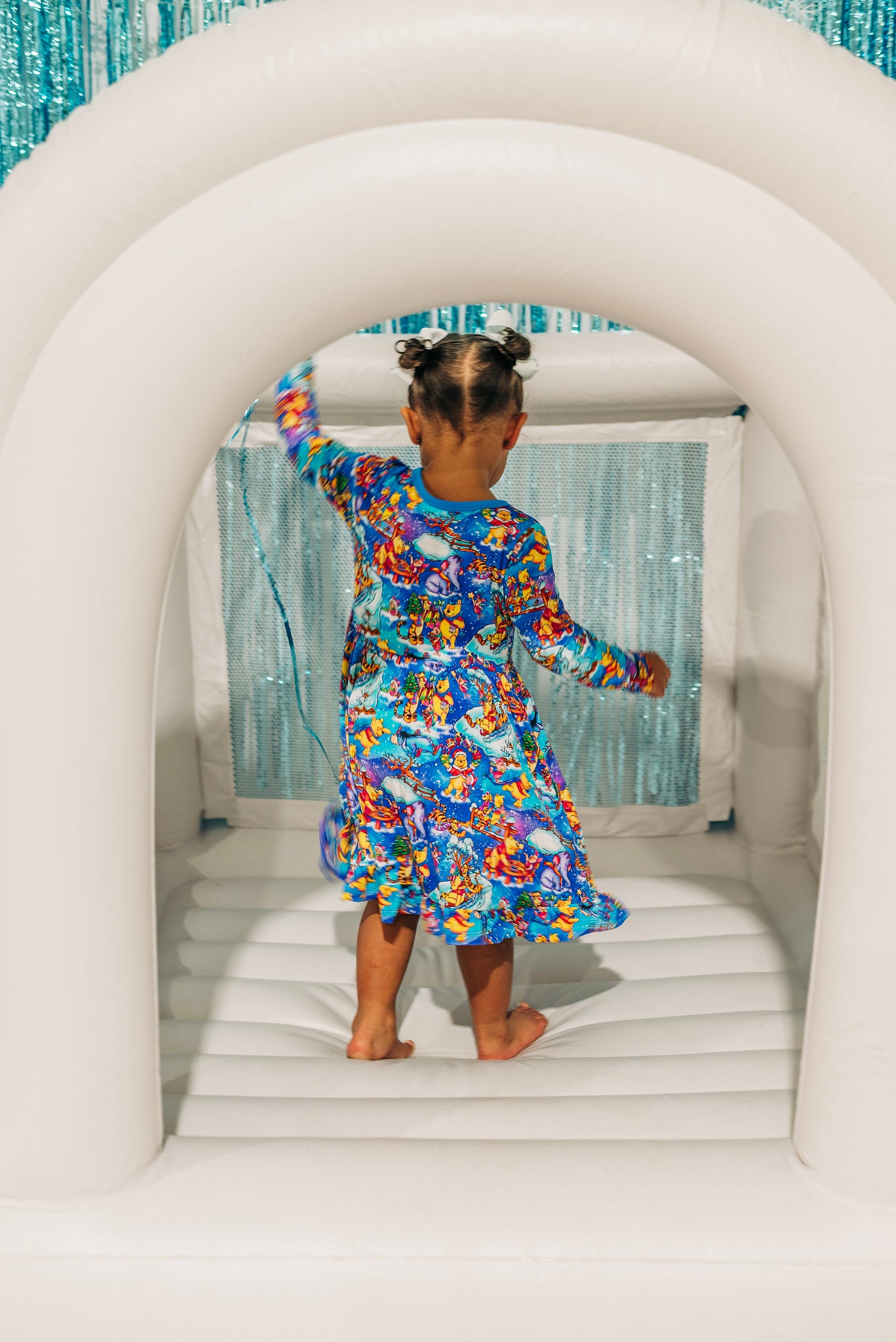 Holiday Hunny Long Sleeve Twirl Dress