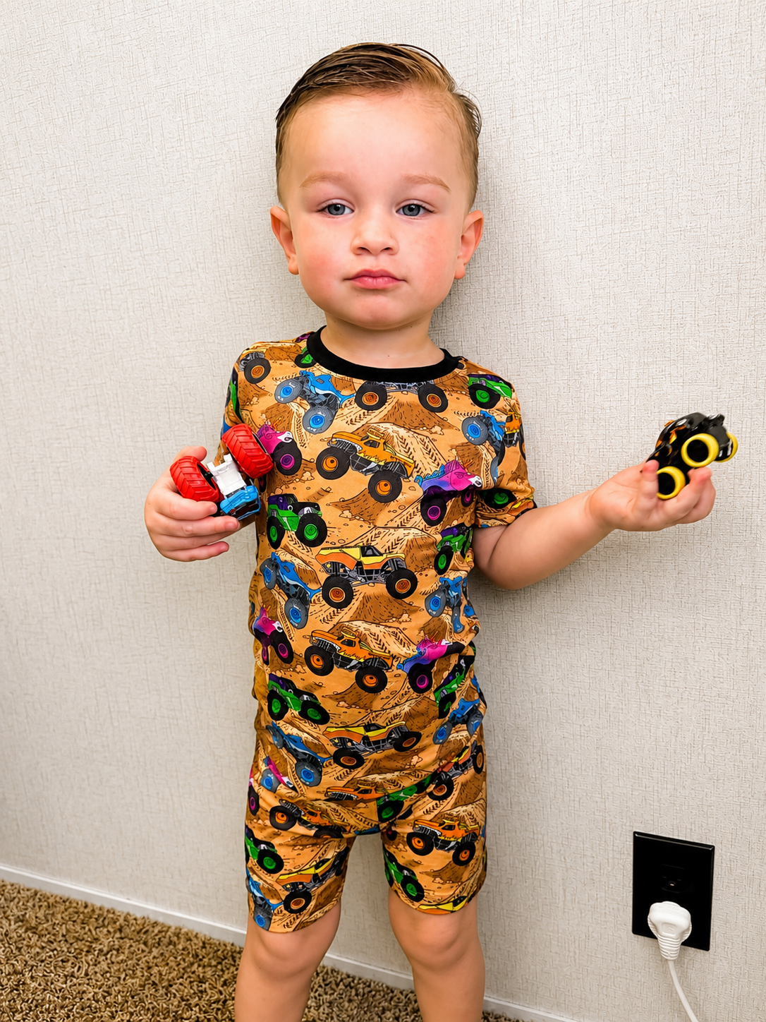 Mud Mayhem Short Sleeve and Shorts 2 Piece Set
