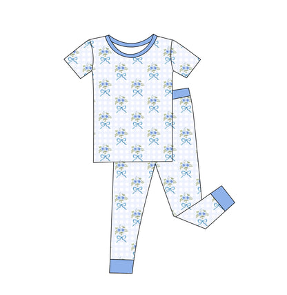 Southern Belle Short Sleeve and Pants 2 Piece Set