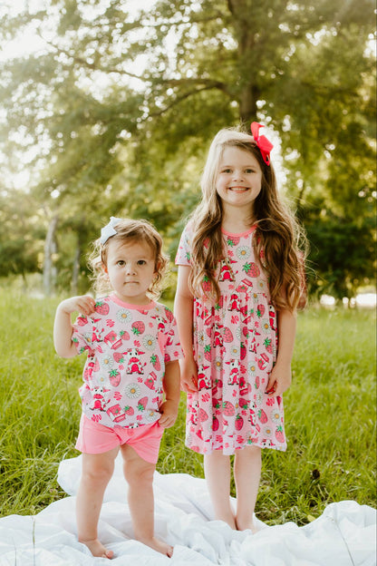 Berry Moo'd Twirl Dress