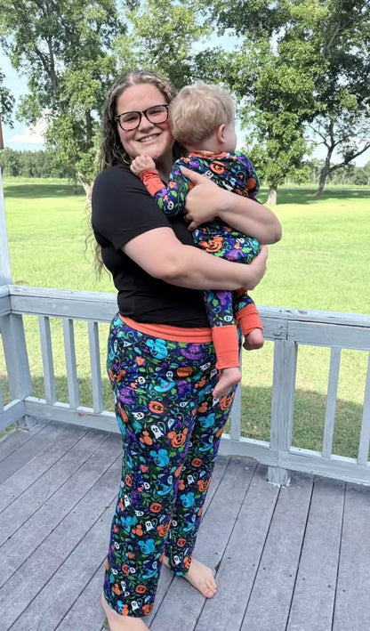 Not-So-Scary Night Adult Straight Leg Pants