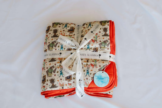 Paws and Predators Quilted Blanket