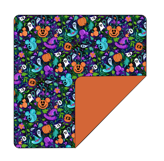 Not-So-Scary Night Bamboo Plush Blanket