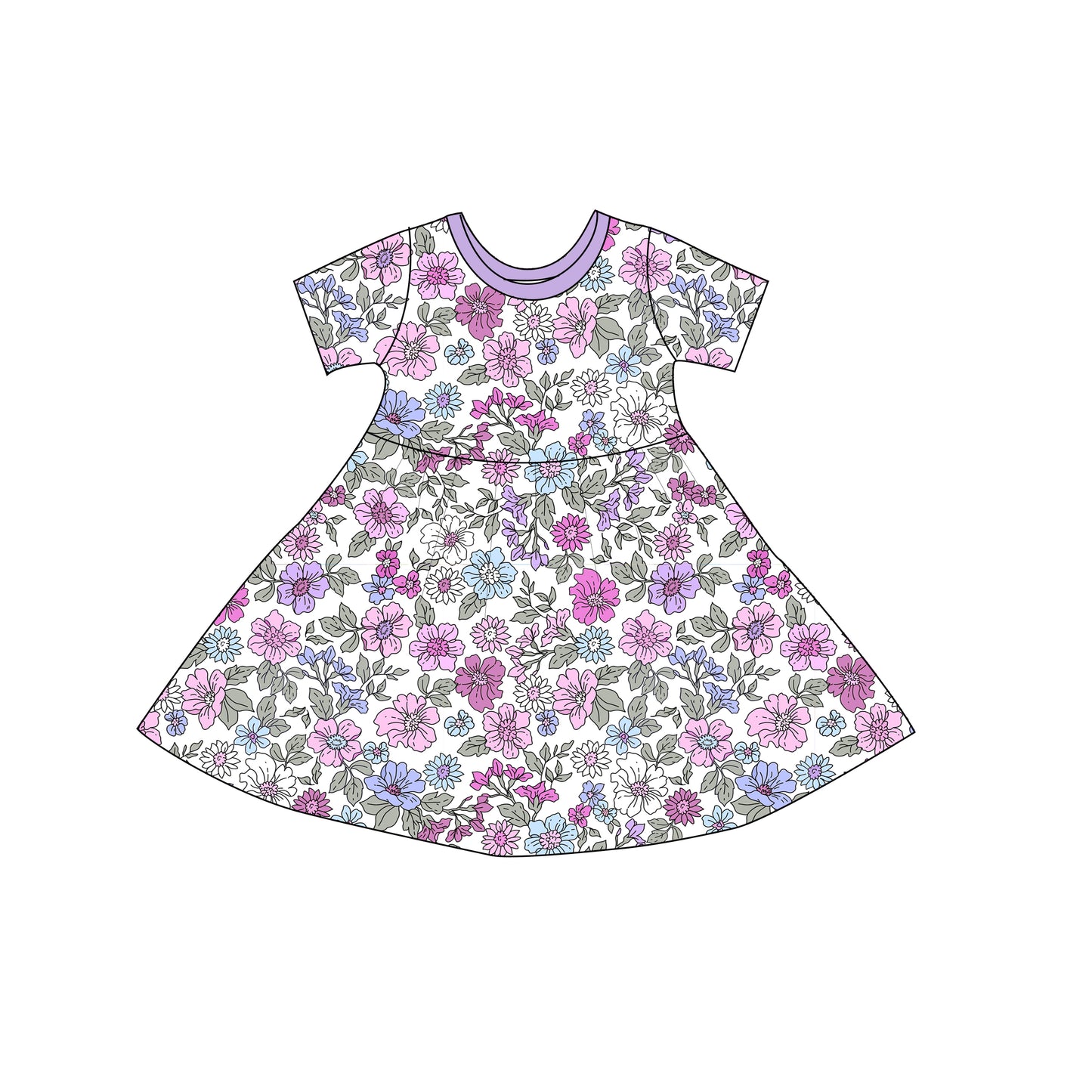 Lilac Whisper Twirl