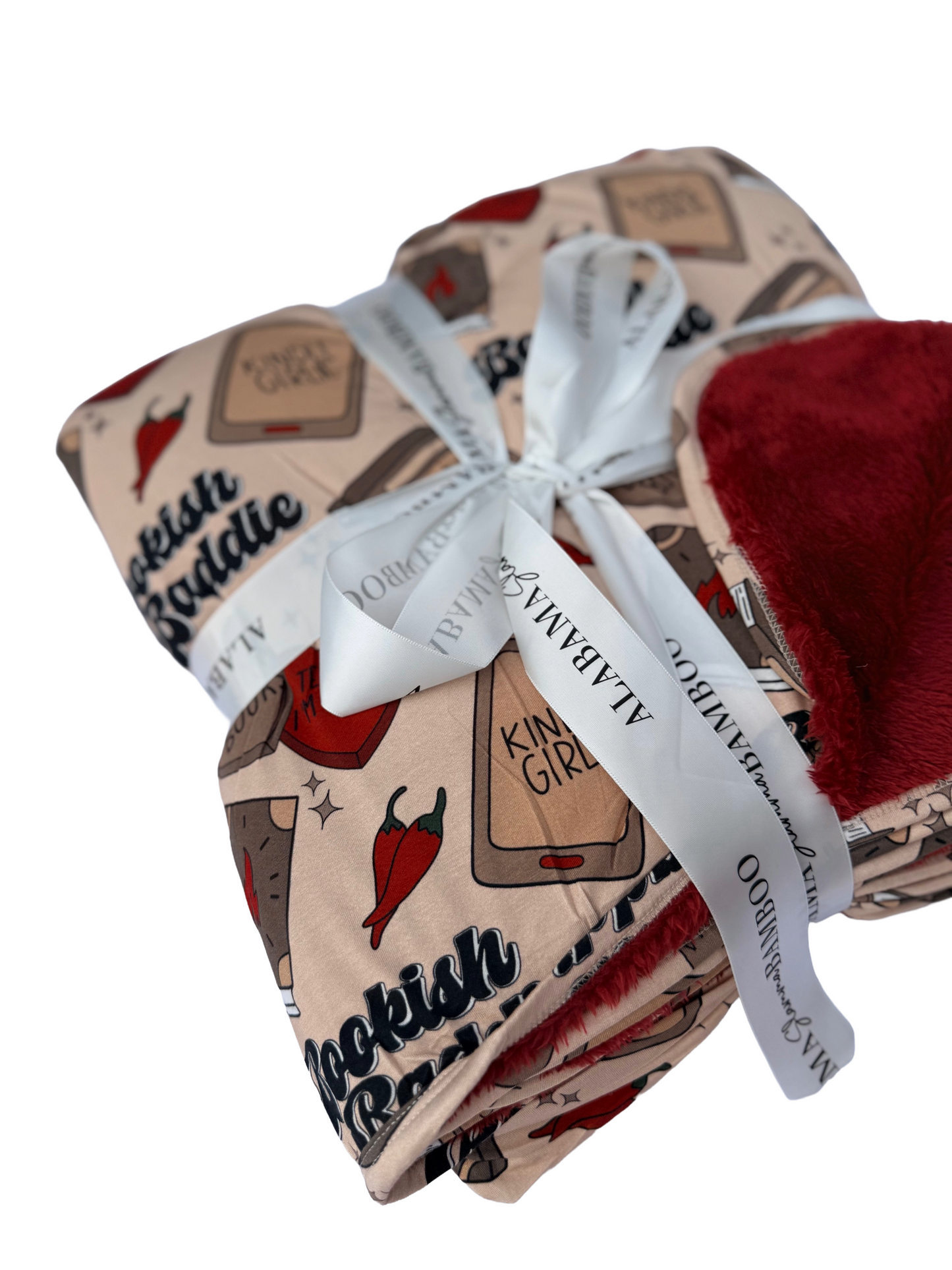 Bookish Baddie Bamboo Plush Blanket