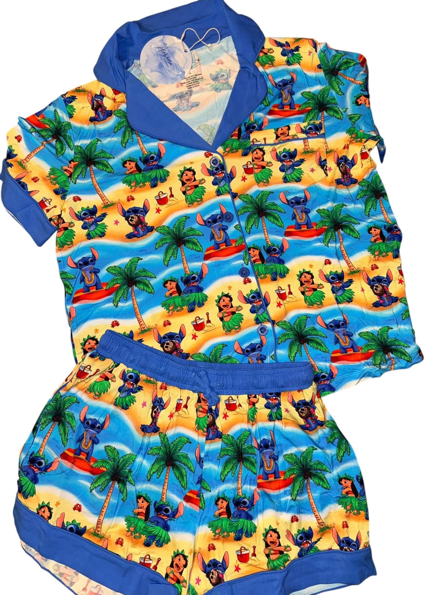 626 Mama Sets - Short Sleeve Button Down and Shorts