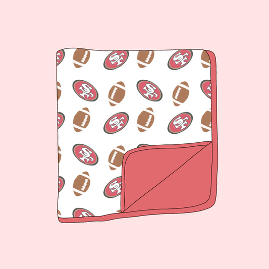 San Francisco 49ers Bamboo Plush Blanket