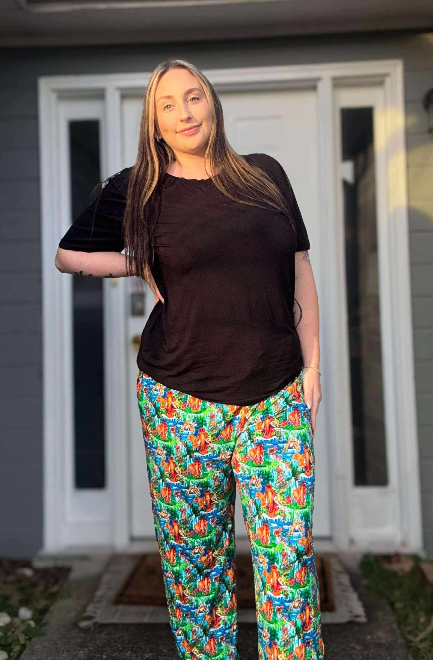 The Big Chill Adult Straight Leg Pants