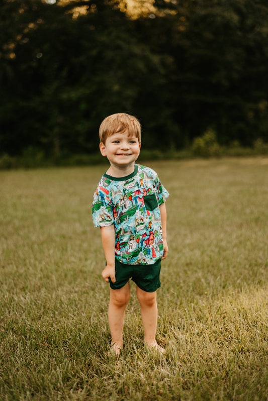 Ogre Ever After Pocket Tee and Shorts Daywear