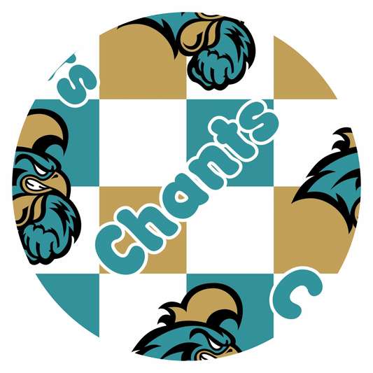 Chants Checkered Adult Straight Leg Pants PREORDER