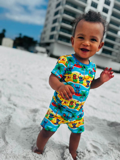 626 2 Piece Short Sleeve and Shorts