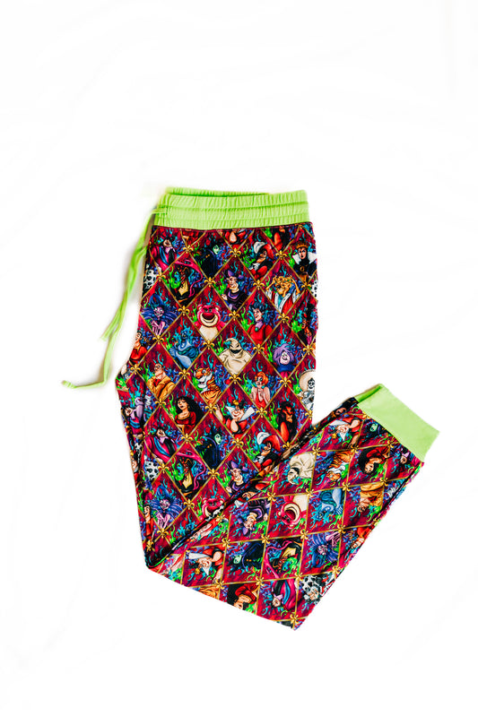 Once Upon a Villain Adult Joggers