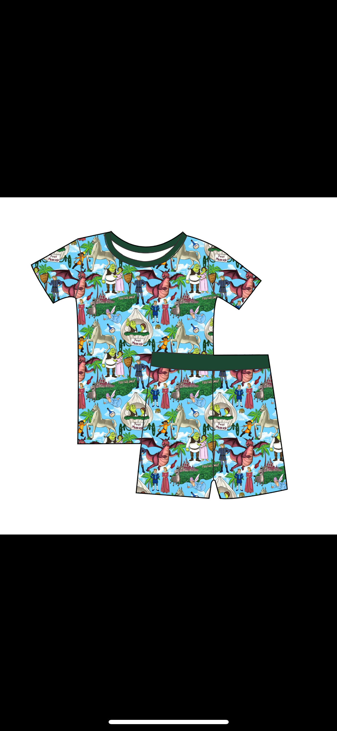 Ogre Ever After Short Sleeve 2 Piece Set