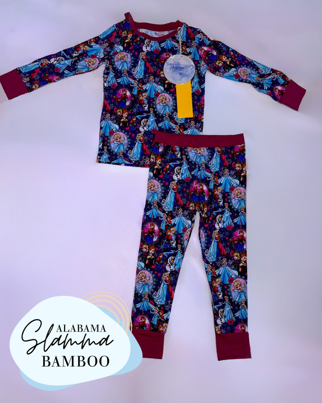 Let It Snow Long Sleeve and Pants 2 Piece Set