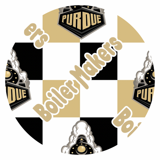 Purdue Checkered Zippy