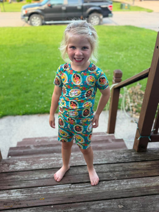 Beyond the Reef 2 Piece Short Sleeve and Shorts Set