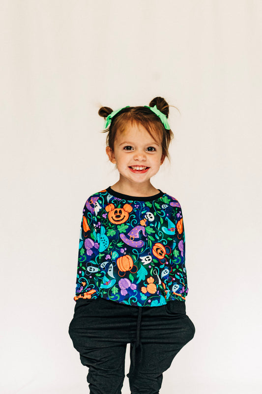 Not-So-Scary Night Crewneck and Joggers Daywear