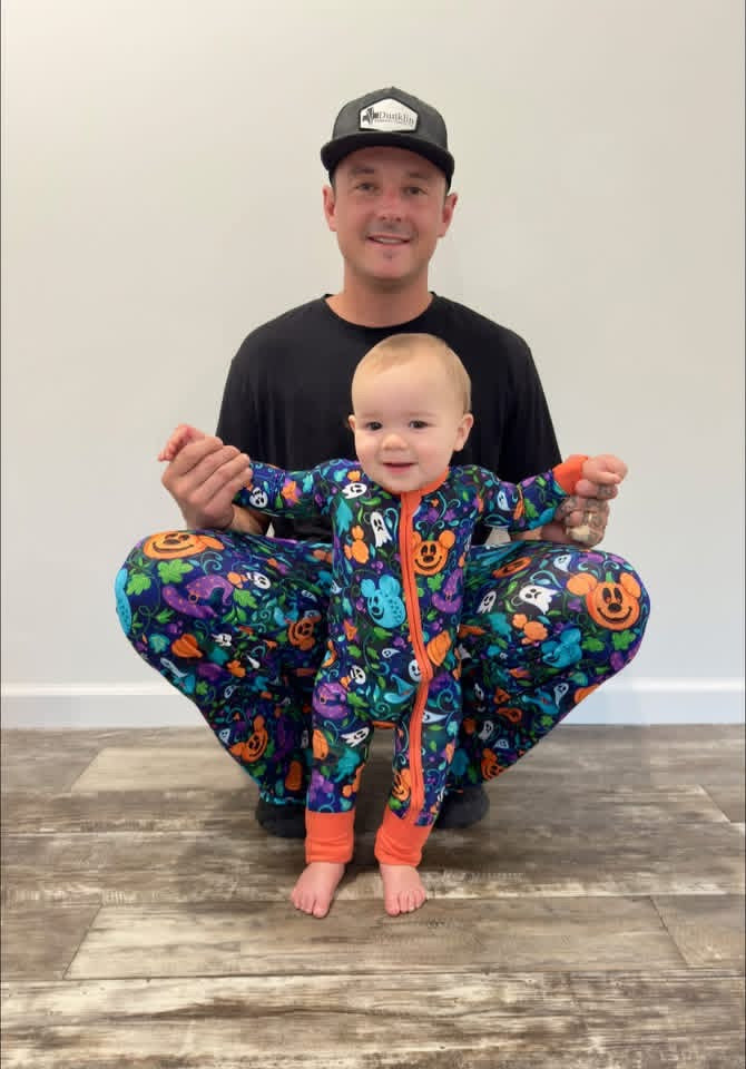 Not-So-Scary Night Adult Straight Leg Pants