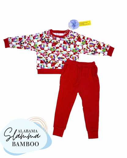 Checkmate Cuties Crewneck and Joggers Daywear