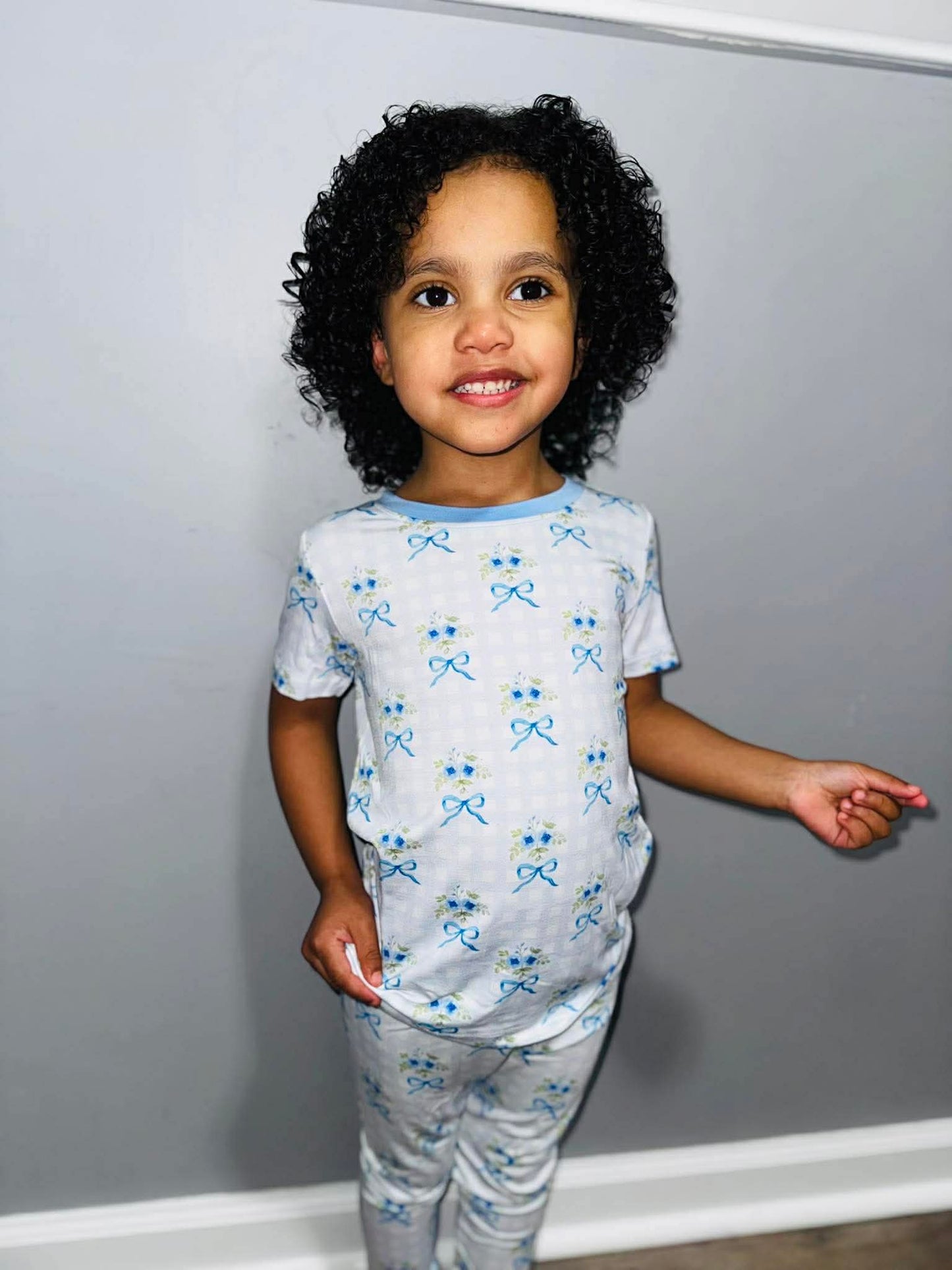 Southern Belle Short Sleeve and Pants 2 Piece Set