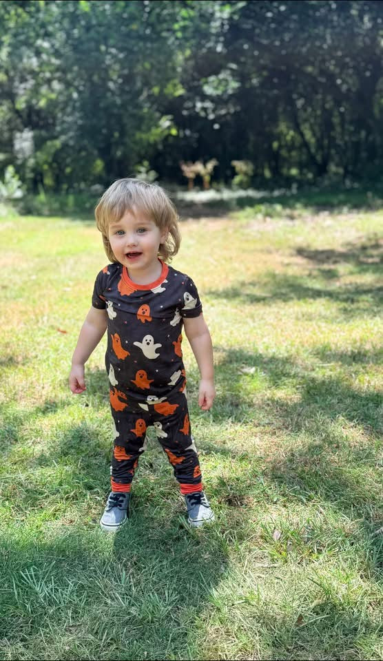 Friendly Frights Short Sleeve and Pants 2 Piece Set