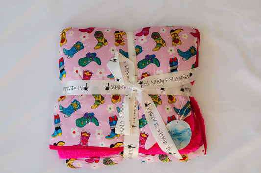 Magical Boots Plush Blanket