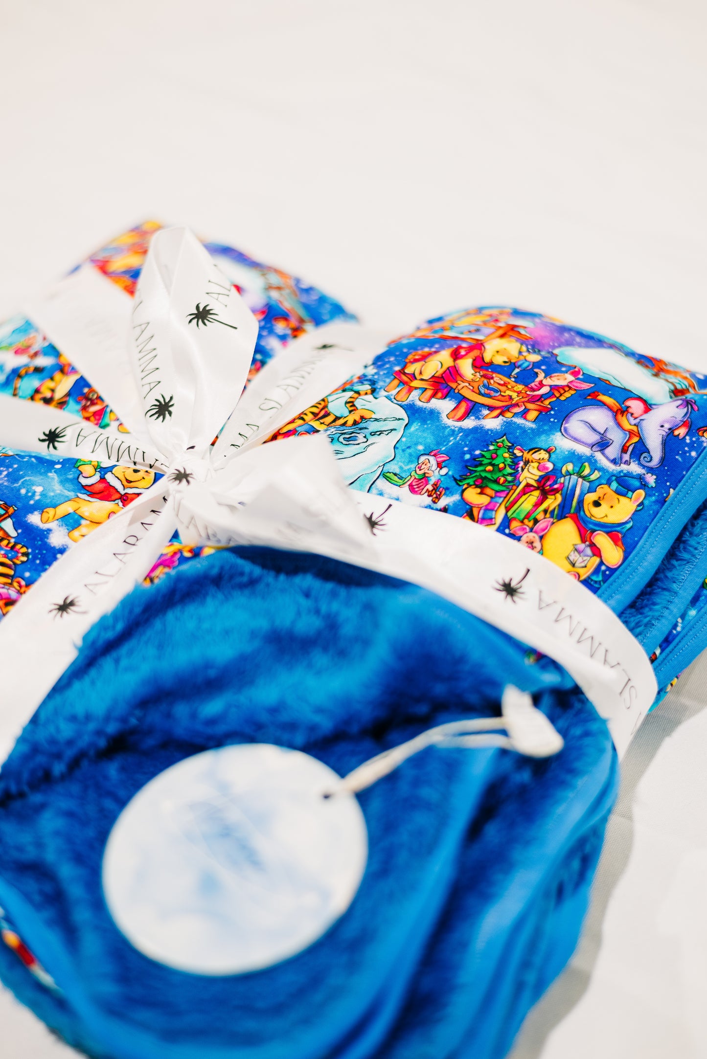 Holiday Hunny Bamboo Plush Blanket