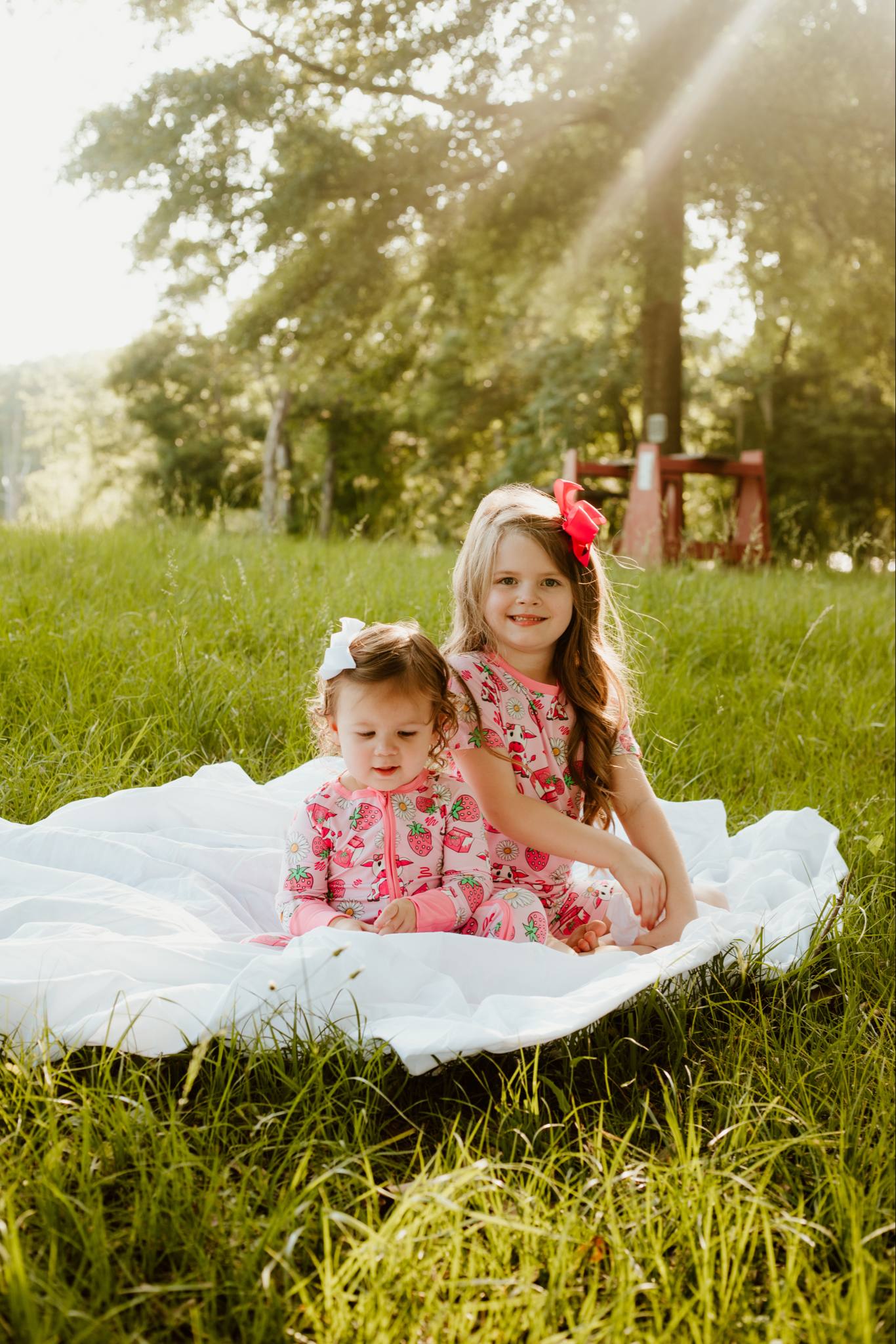 Berry Moo'd Short Sleeve 2 Piece Set