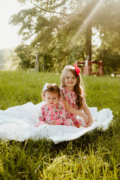 Berry Moo'd Short Sleeve 2 Piece Set