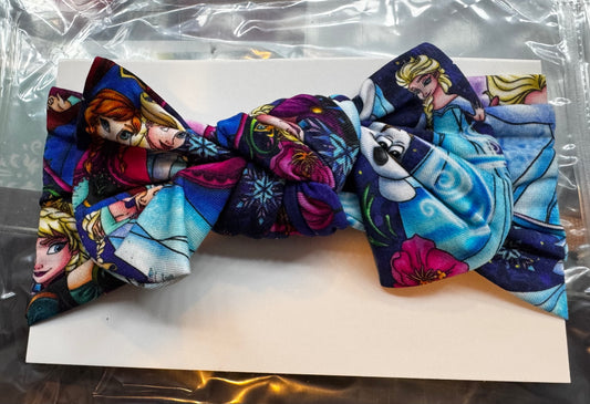 Let It Snow Headband Bow