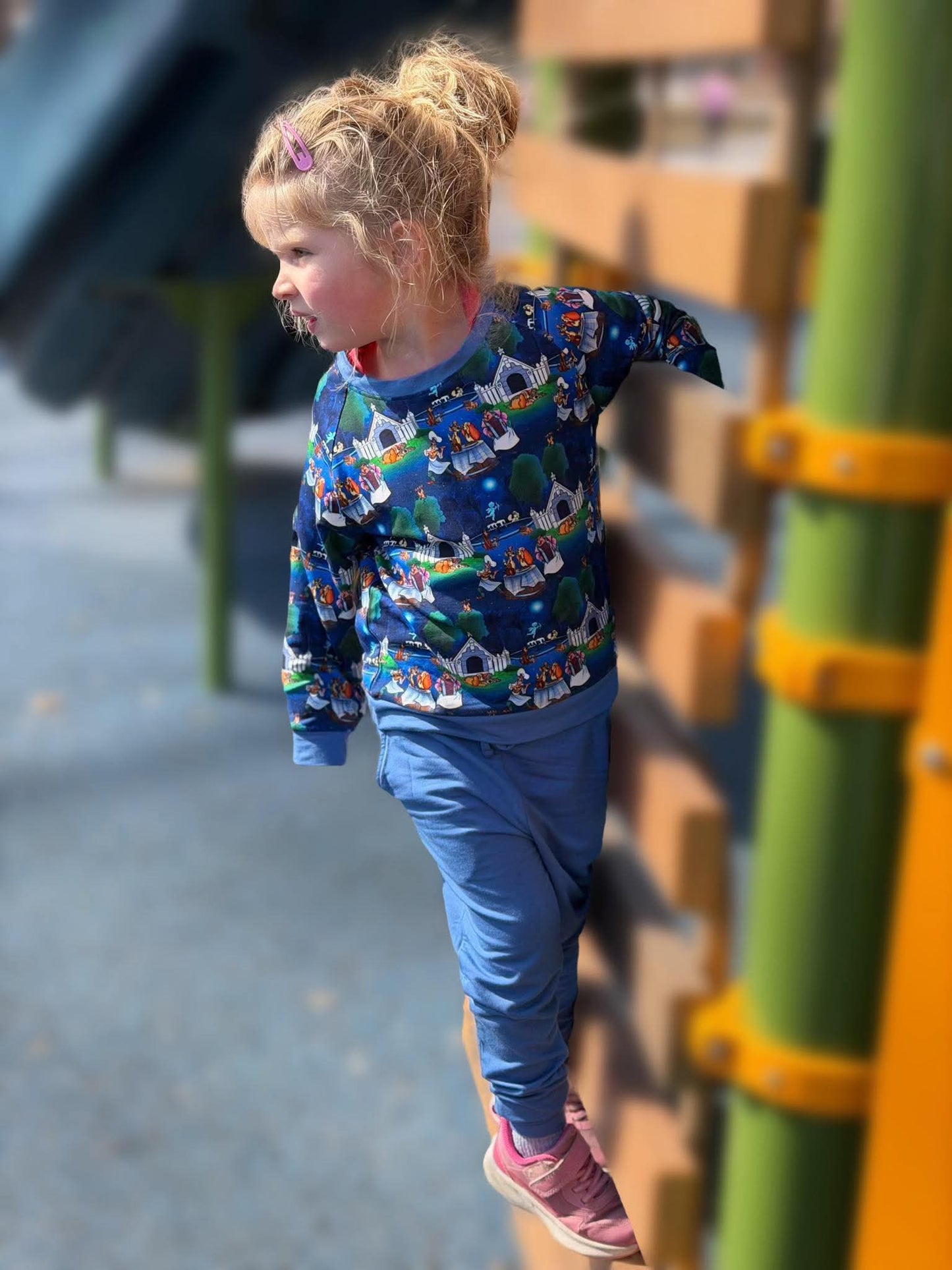 So This Is Love Crewneck and Joggers Daywear Set