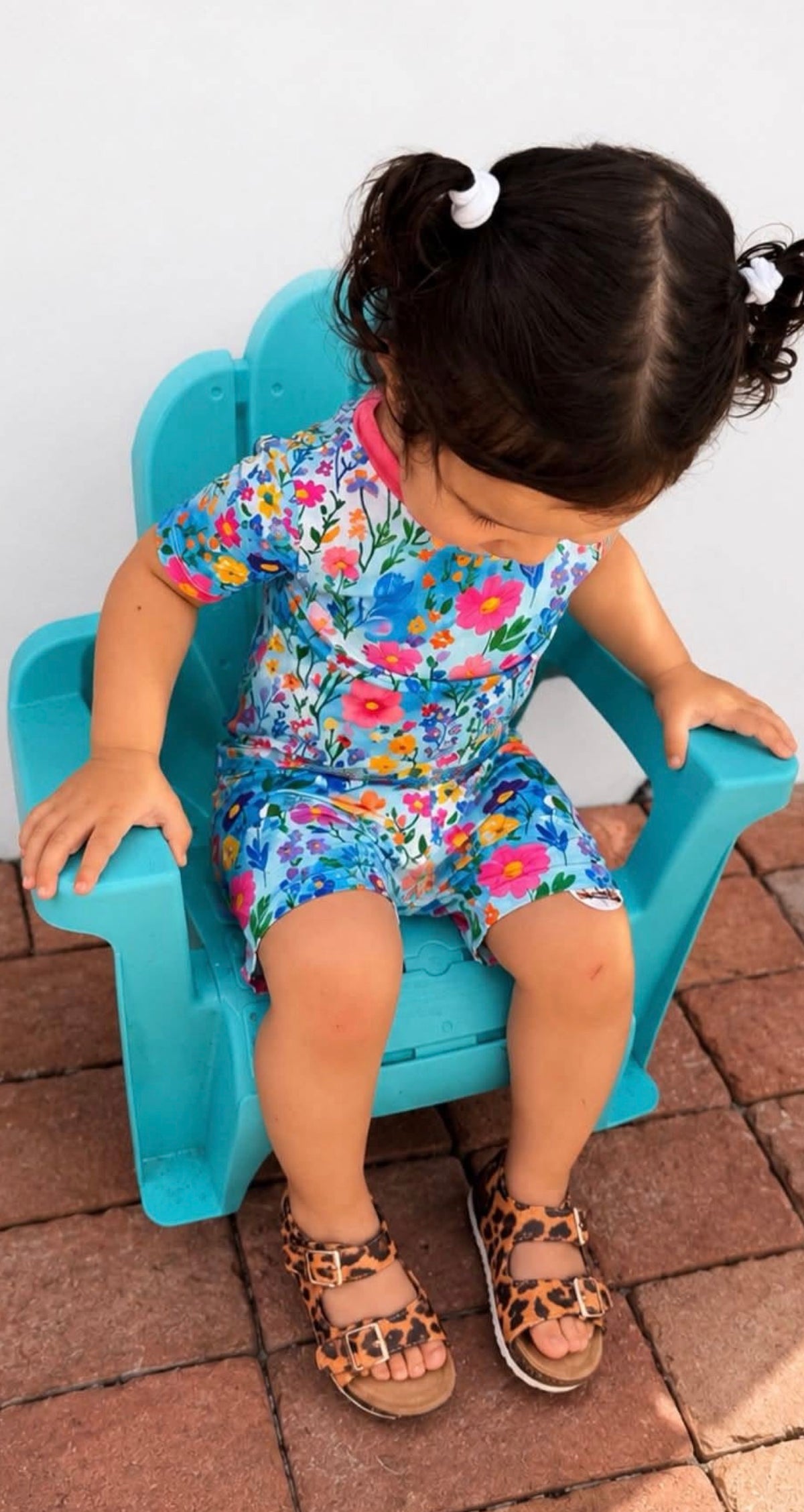 Painted Petals Short Sleeve and Shorts 2 Piece Set