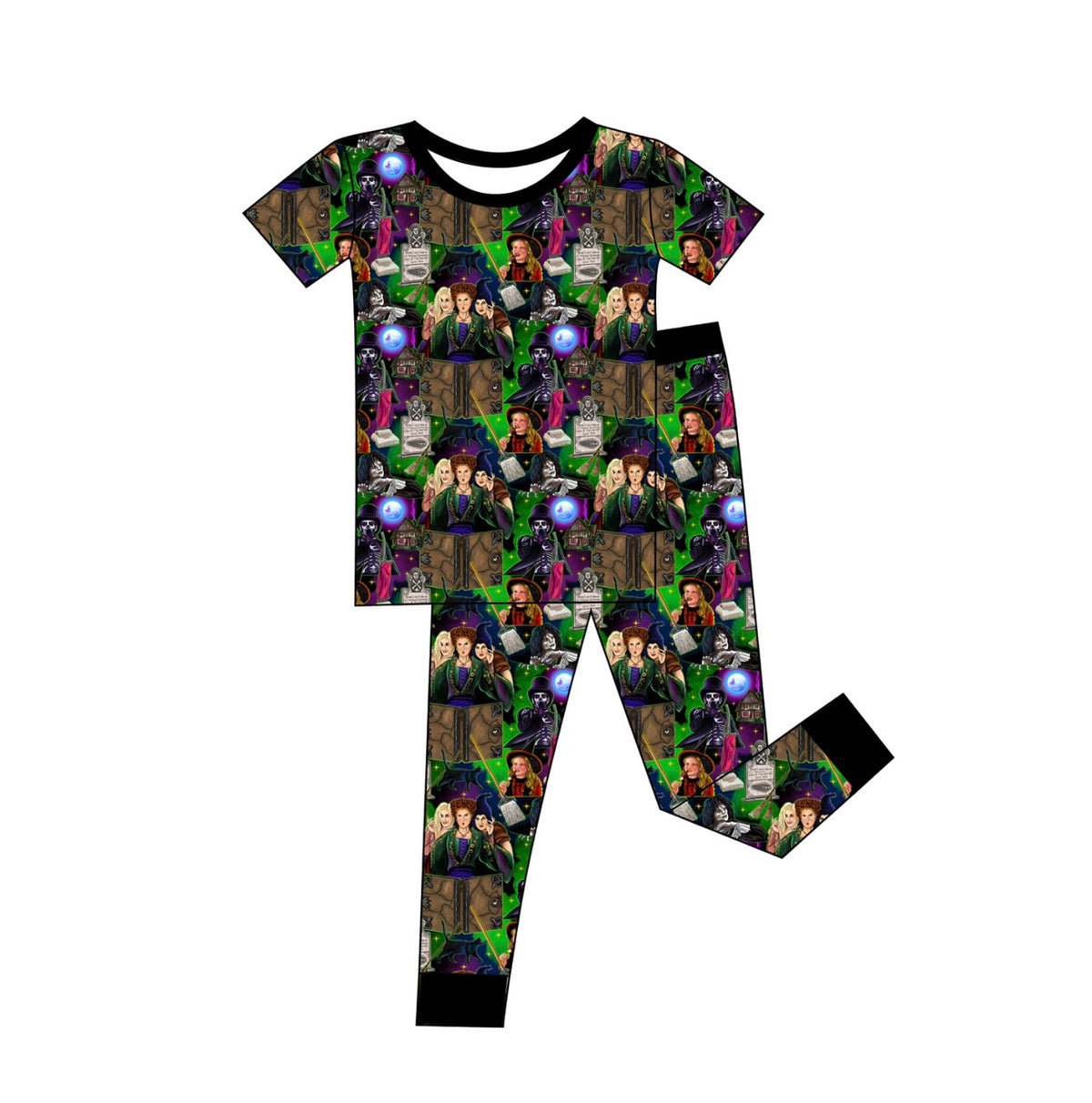 Sisters & Spells Short Sleeve and Pants 2 Piece Set