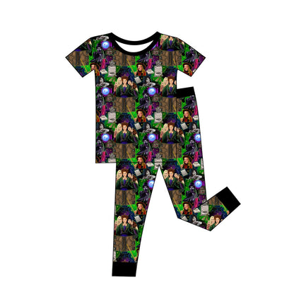 Sisters & Spells Short Sleeve and Pants 2 Piece Set