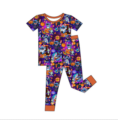 Haunted Hula Short Sleeve and Pants 2 Piece Set