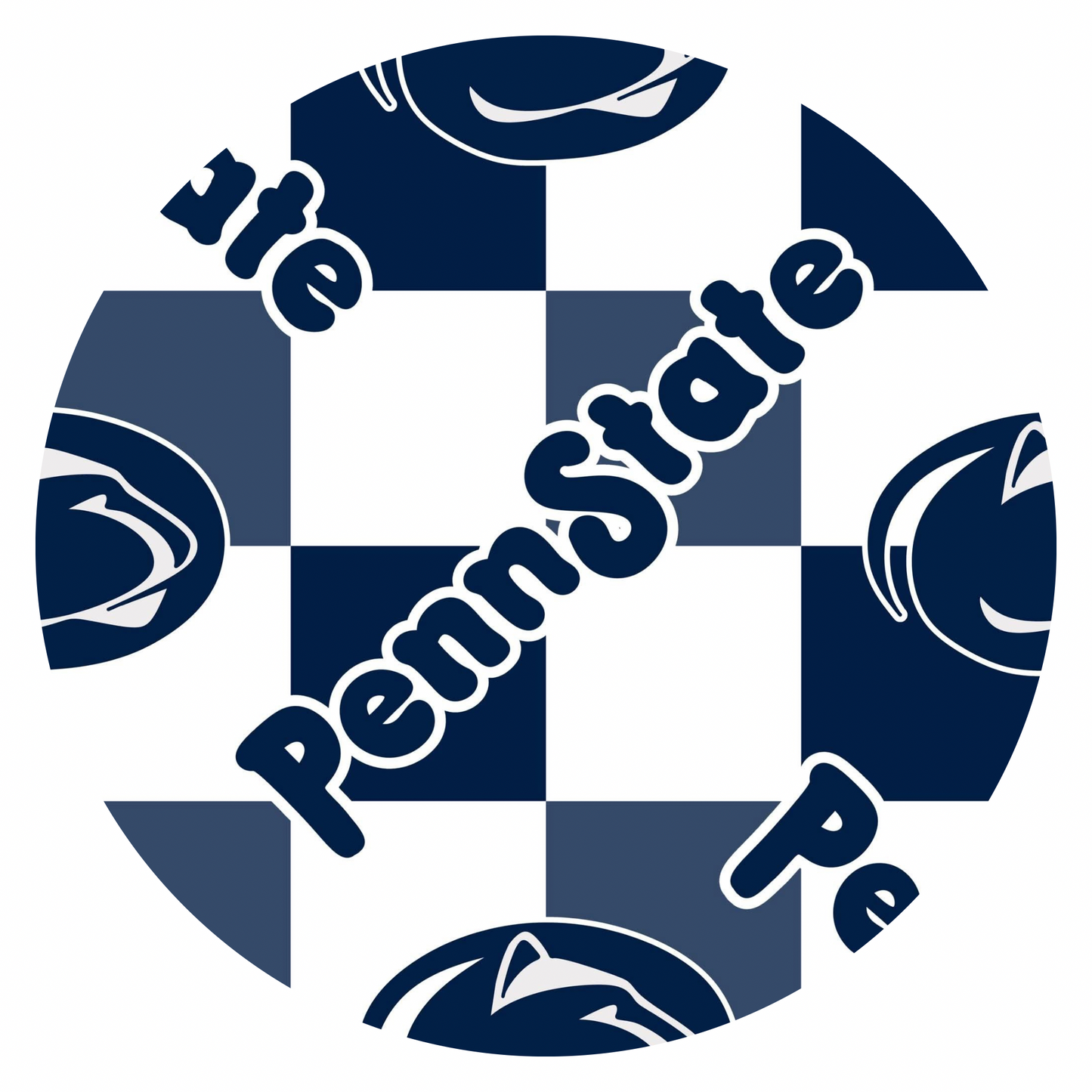 Penn State Checkered Pocket Tee