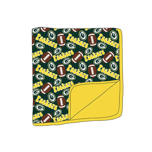 Green Bay Packers Bamboo Plush Blanket