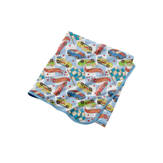 Little Racers Bamboo Plush Blanket