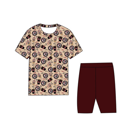 Blondie Adult Oversized Tee and Bikers Daywear Set
