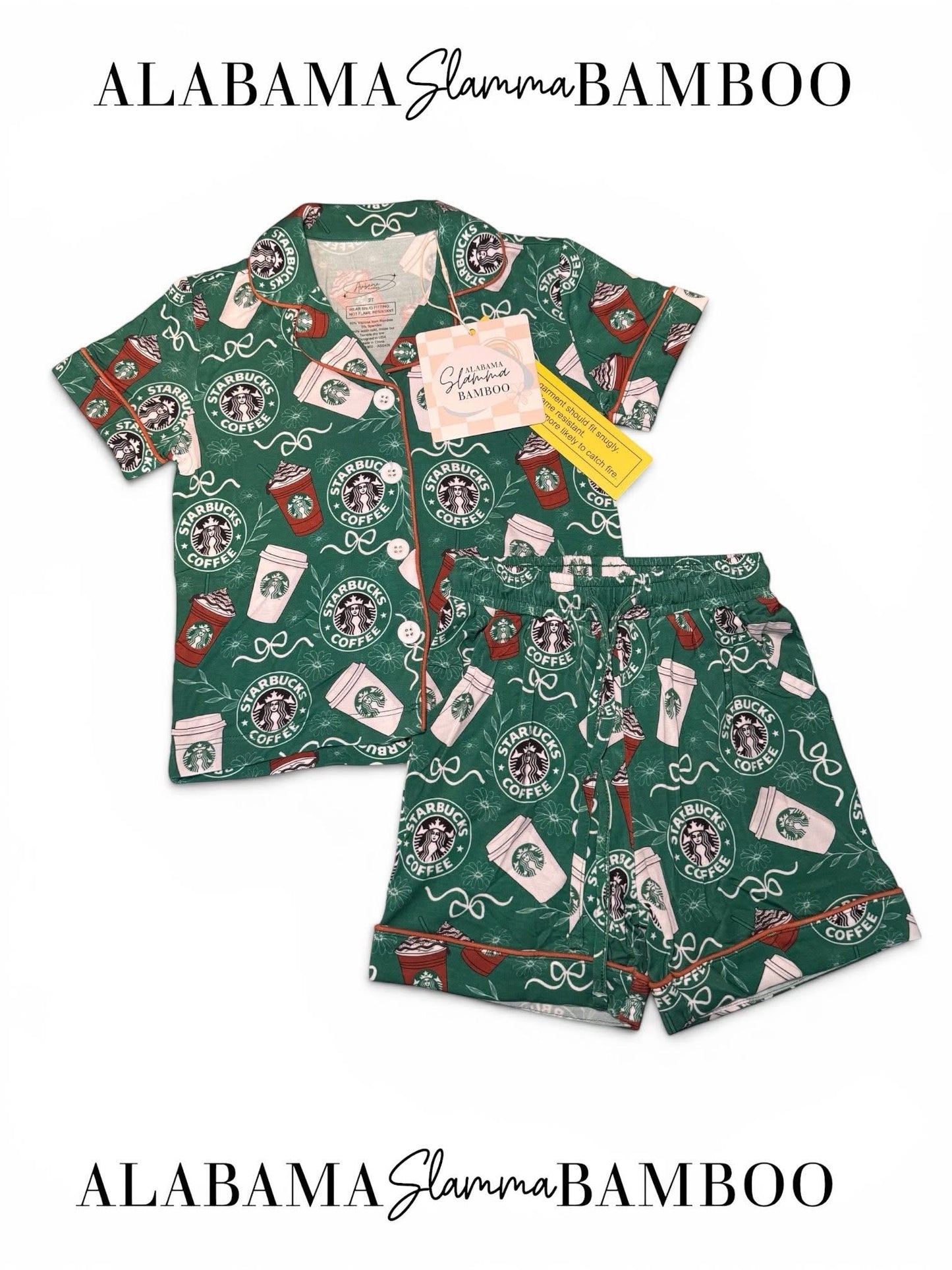 Venti Kids Short Sleeve Button Down and Shorts Set