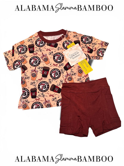 Blondie Kids Oversized Tee and Bikers Daywear Set