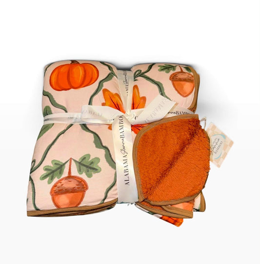 Cozy Harvest Bamboo Plush Blanket