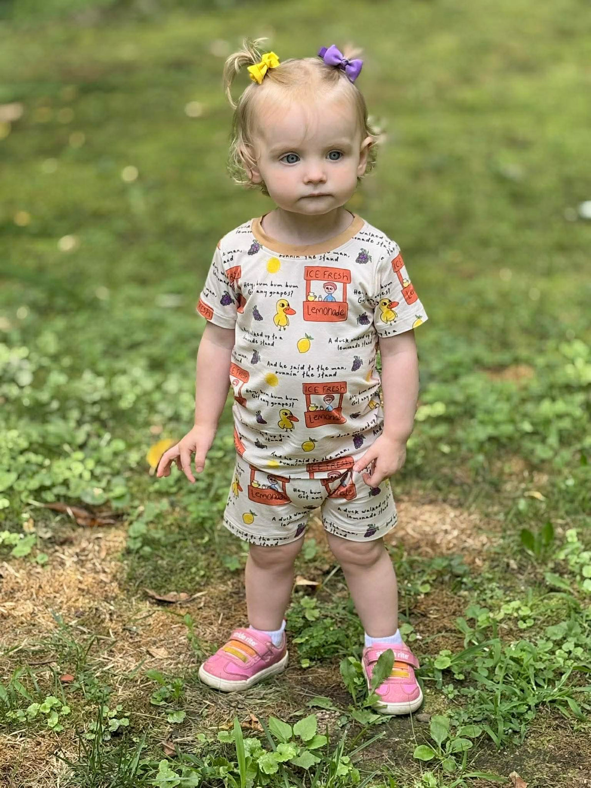 Got Any Grapes Short Sleeve and Shorts 2 Piece Set