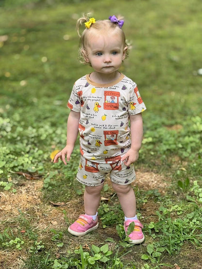 Got Any Grapes Short Sleeve and Shorts 2 Piece Set